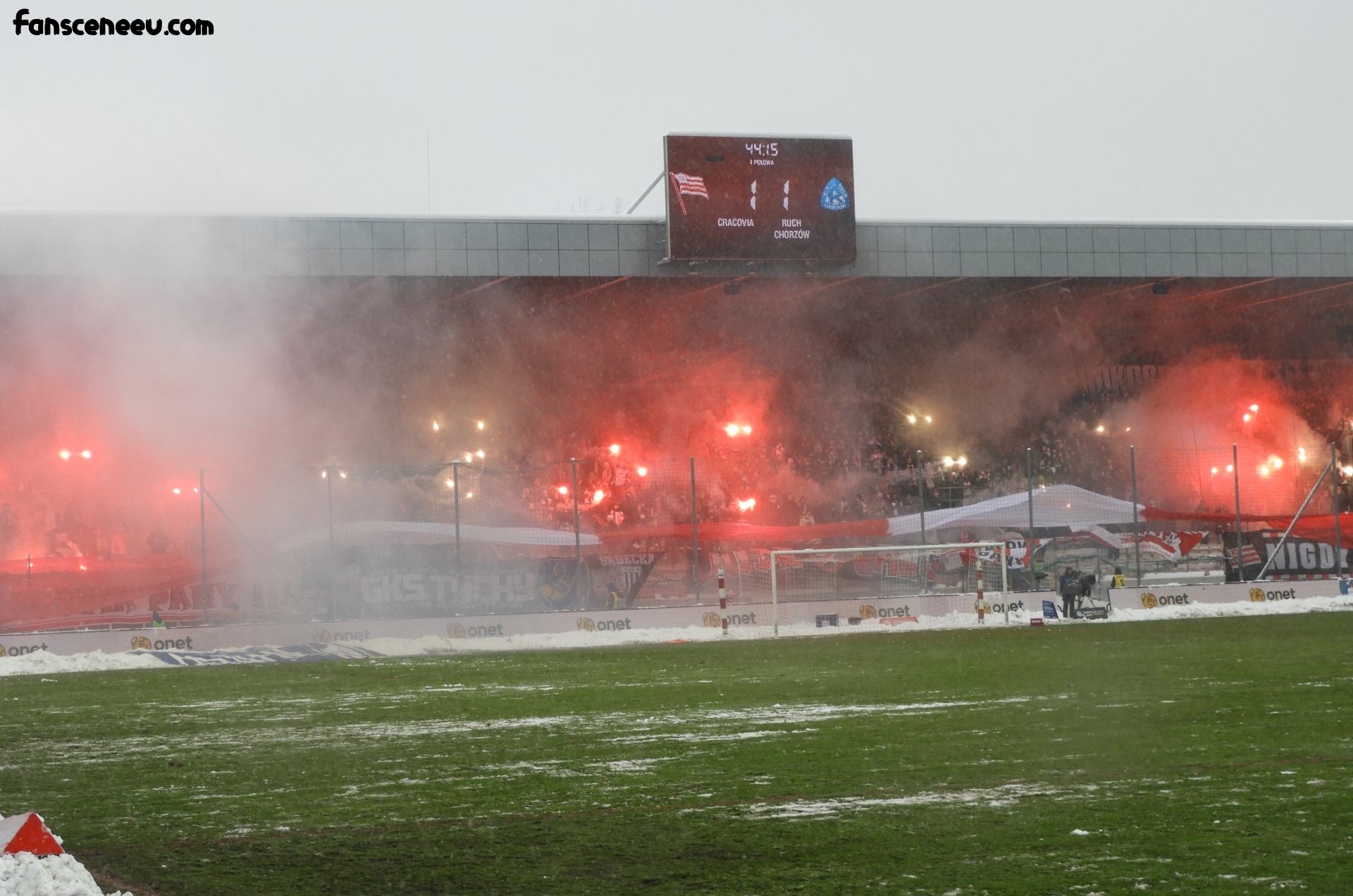 You are currently viewing Gallery: Cracovia Kraków – Ruch Chorzów 03.12.2023